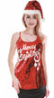 ADULT MERRY CHRISTMAS SEQUIN SINGLET -ONE SIZE